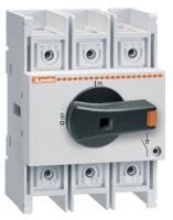 ga160a Lovato 3P Pole Isolator Switch - 160A Maximum Current, 45kW Power Rating, IP20