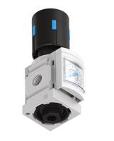 ms4-lr-14-d7-as Festo G 1/4 Pneumatic Regulator - 0.5bar to 12bar, 1/4in, 14bar max. input, 529419