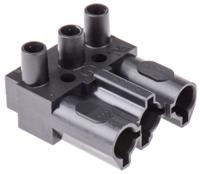 9303132530 Wieland ST18 Series Connector, 3-Pole, Female, Cable Mount, 16A, IP20