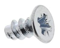 482-7483 RS PRO Bright Zinc Plated Steel Countersunk Head Thread Forming Screw, N°4 x 1/4in Long 6mm Long