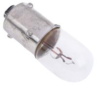 655-9463 RS PRO BA9s Indicator Light, Clear, 6 V, 200 mA, 15000h