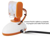 520 Ohbot 3 axis RobotPicoh AI Educational Robot - Orange