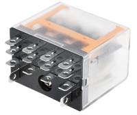 121-7824 RS PRO Plug In Power Relay, 230V ac Coil, 10A Switching Current, 4PDT