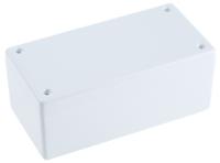 1594dgy Hammond 1594 Series Grey Flame Retardant ABS Enclosure, IP54, Grey Lid, 131.5 x 66.3 x 43mm