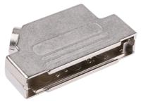 d45zk37-k MH Connectors MHD45ZK Series Zinc Angled D Sub Backshell, 37 Way, Strain Relief