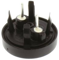 124111047097 Schurter Black Tactile Switch, SPST 125 mA @ 48 V dc