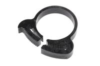 291-694 RS PRO Nylon  Snap Grip Hose Clamp, 7.3mm Band Width, 22.2 → 25.8mm ID