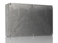 1550z124 Hammond 1550 Series Natural Die Cast Aluminium Enclosure, IP66, IK08, Natural Lid, 223 x 147 x 55mm
