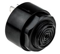 535-8461 RS PRO 70dB Panel Mount Fast Pulse Internal Piezo Buzzer, 42.5 (Dia.) x 33mm, 6V ac/dc Min, 28V ac/dc Max