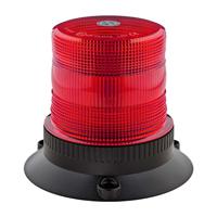 239-9240 RS PRO Red Flashing Beacon, 10 → 110 V, Base Mount, LED Bulb