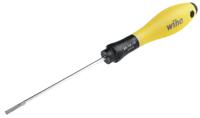 27150 Wiha Slotted  Screwdriver, 3 mm Tip, 100 mm Blade, 204 mm Overall