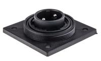 px0764p Bulgin Circular Connector, 2 Contacts, Flange, Standard Connector, Plug, Male, IP68, Standard Buccaneer Series