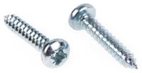 546-5676 RS PRO Bright Zinc Plated Steel Pan Head Self Tapping Screw, N°6 x 3/4in Long 19mm Long