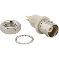 031-10-rfxg1 Amphenol RF Receptacle Bulkhead BNC Connector, Solder Termination, Straight Body