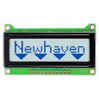 nhd-0108hz-fsw-gbw NEWHAVEN DISPLAY INTERNATIONAL NHD-0108HZ-FSW-GBW NHD-0108HZ Alphanumeric LCD Alphanumeric Display, White on Grey, 1