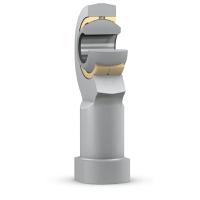 sikac-5-m SKF SIKAC M5 Female Steel Rod End, 5mm Bore, 19mm Long, Metric Thread Standard, Female Connection Gender