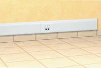 0-104-64 Legrand PVC Cable Trunking Accessory, 50 x 105mm, Mosaic