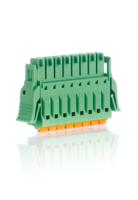 1952089 Phoenix Contact, 3.5mm Pitch, FMC 1.5/8-ST-3.5-RF, 8 Way, , Pluggable Terminal Block, Plug, Cable Mount, Spring Cage