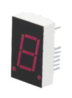 hdsp-n151 HDSP-N151 Broadcom 7-Segment LED Display, CA Red 14 mcd RH DP 20.3mm