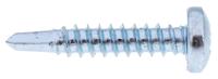 546-6017 RS PRO Bright Zinc Plated Steel Self Drilling Screw No. 10 x 1in Long x 25mm Long