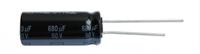 eeufr1h681l Panasonic 680μF Aluminium Electrolytic Capacitor 50V dc, Radial, Through Hole - EEUFR1H681L