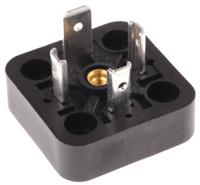 932968100-gsa-3000-n Hirschmann GSA 3P+E DIN 43650 A, Male Solenoid Valve Connector, 400 V ac/dc Voltage