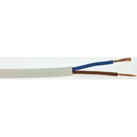 775-6094 RS PRO 3182Y 1 mm² 2 Core Power Cable, H05VV-F, White PVC, 100m