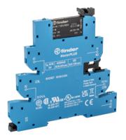 393000249024 Finder Series 39 Series Solid State Interface Relay, 26.4 V ac/dc Control, 6 A Load, DIN Rail Mount