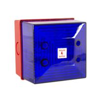 fl40d50brn Clifford & Snell FL40 Series Blue Flashing Beacon, 24 V dc, Surface Mount, Xenon Bulb, IP65