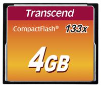 ts4gcf133 Transcend CompactFlash 4 GB MLC Compact Flash Card