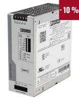 2904621 Phoenix Contact QUINT POWER Switched Mode DIN Rail Power Supply, 400V ac ac Input, 24V dc dc Output, 10A Output, 240W