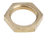 762-1178 RS PRO 1/2 BSPP Brass Locknut for Use with Thermocouple or PRT Probe, RoHS Compliant Standard