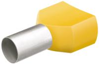 97-99-376 Knipex, 97 99 Insulated Ferrule, 14mm Pin Length, 4.8mm Pin Diameter, Yellow