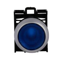 78635810-m22-drl-bm22-a Eaton RMQ Titan M22 Series Blue Illuminated Maintained Push Button Head, 22mm Cutout, IP69K