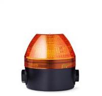 442101408 AUER Signal N Series Series Orange Strobe Beacon, 24 → 48 V, Tube Mounted, LED Bulb, IP65, IP67