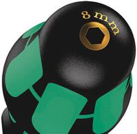 05029463001 Wera Hexagon Nut Driver, 7 mm Tip, 90 mm Blade, 195 mm Overall