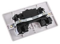 775-8065 RS PRO White 2 Gang Plug Socket, 1 Pole Poles, 13A, Type G - British, Indoor Use