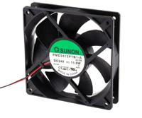 pmd2412ptb1-a2gn Sunon PMD Series Axial Fan, 24 V dc, DC Operation, 255m³/h, 11.8W, 490mA Max, 120 x 120 x 25mm