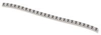 901-10353 HellermannTyton Helagrip Slide On Cable Markers, Black on White, Pre-printed "9", 1 → 3mm Cable,