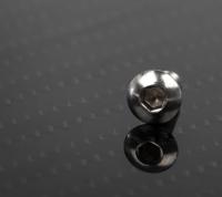 183-8597 RS PRO Stainless Steel Hex Socket Button Screw, ISO 7380, M3 x 8mm