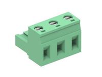 397040003 Molex, 7.62mm Pitch, 39704, 3 Way, Pluggable Terminal Block, Plug,