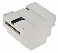 186-2287 RS PRO Modular Enclosure Enclosure Type, 69.7 x 89.3 x 64.7mm, ABS DIN Rail Enclosure