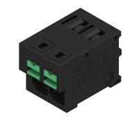 2913600000 Weidmüller OMNIMATE4.0 Series PCB Terminal, 2-Contact, 5mm Pitch, PCB Mount, 1-Row, Snap In Termination