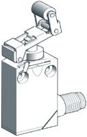 xcmd2124m12 Telemecanique Sensors XCMD Series Roller Lever Plunger Limit Switch, NO/NC, IP66, IP67, IP68, SPDT, Zinc Alloy Housing,