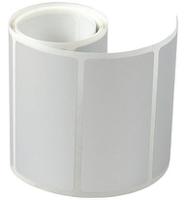 596-12076-tag76td1-1204-sr-1204-sr HellermannTyton Silver Label Roll, 63.5mm Width, 50.8mm Height, 500Per Roll Qty