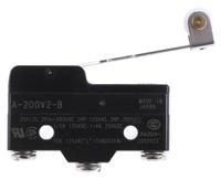 a-20gv2-b Omron A Series Hinge Roller Lever Limit Switch, NO/NC, IP00, SPDT, 500V ac Max, 20A Max