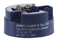 707031880-001-005000000-0150c Jumo dTrans T03 Temperature Transmitter PT100 Input, 7.5 → 30 V dc