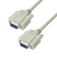 crmn9mm-5 L-Com Male D-Sub to Male D-Sub Cable assembly, 5ft PVC