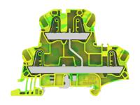 1snk706250r0000 Entrelec 1SNK706250R0000 1SNK Series Green, Yellow, 4mm², 2-Level, Push In Termination