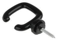 503-697 RS PRO Black Polypropylene Barrier Hook